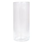 Glasvas, cylindrisk, SANYA OCEAN, transparent, 25cm, Ø11,5cm