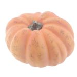 Dekorativ mandarinpumpa ORIKIDA, orange, 13cm