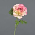 Konstblomma ranunkel KRISTY, rosa-cerise, 60cm, Ø10cm