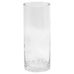 Glasvas, cylindrisk, SANSA OCEAN, klar, 20cm, Ø8cm