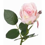 Dekorationsros VRONI, rosa, 30cm, Ø6,5cm