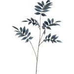 Dekorativ gren av rönn DRILTO, kungsblå, 80cm