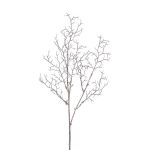 Dekorativ gren, korall ZORVEK, frusen, vitbrun, 70cm