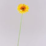 Konstgjord blomma Gerbera TEUDELINDE, orange, 55cm, Ø8cm
