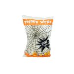 Halloween-dekoration spindelnät FORMIA, vitt UV-aktivt, 50g