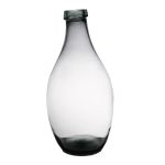 Glasballong OMAIA, återvunnen, klar, 37cm, Ø19cm