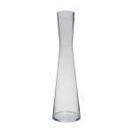 Smal golvvase SYRMA i glas, transparent, 50cm, Ø12cm