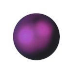 Julgranskula FABIANA, 48 stycken, metallic-violett, Ø3,5cm