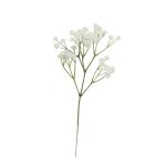 Konstgjord slöjblomma CECILIA, vit, 30cm, Ø1cm
