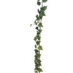 Dekorativ girland av murgröna LANSHUO, grön, 180cm