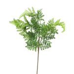 Dekorativ kvist av kvinnororn XINTIAN, grön, 55cm