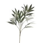 Dekorativ gren av mango WANLIN, grågrön, 100cm