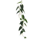 Konstgjord girland av Alocasia Sanderiana NAZIHE, grön, 105cm