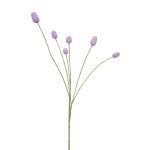 Konstgjord tistelgren SUANYI, lila, 65cm