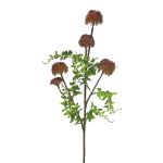 Konstgjord prydnadslök ANYISU, vinröd, 70cm