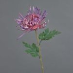 Dekorationsblomma krysantemum YASULI, lila-mauve, 70cm, Ø18cm