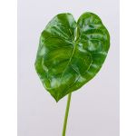 Konstgjort Anthurium-blad GÜLSAH, grönt, 65cm