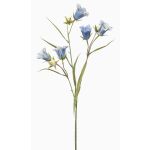 Konstgjord kvist med klockblomma EMMELY, ljusblå, 65cm, Ø5cm