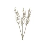 Konstgjord pyracantha-gren FENNA, bär, 3 st, glitter, guld, 85cm