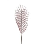 Konstgjord arecapalmblad RYLAN med glitter, rosa, 90cm