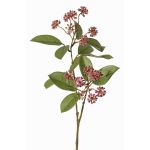 Konstgjord kornellkvist PANGO med knoppar, gammaldagsrosa, antikrosat, 70cm, Ø7cm