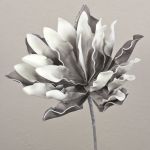 Skumplastgren Agave pygmaea DANINA, gråvit, 35cm, Ø30cm