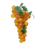 Konstfrukt XXL druvor AMANY, orange-gul, 30cm, Ø15cm