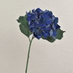 Konstgjord hortensia GUNILLA, Eco Collection, kungsblå, 60cm, Ø12cm