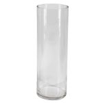 Blomvas, cylinderformad, SANSA OCEAN, glas, klar, 30cm, Ø10cm