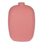 PAISANTO-flaska i glas PAISANTO, antikrosa-mat, 10x4,5x14,5cm