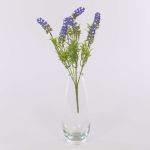 Plastlavendel ALEENA på pinne, lila, 35cm, Ø13cm