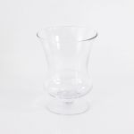 Pokalvas CATANIA i glas, transparent, 24cm, Ø18cm