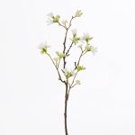 Konstgjord gren Himmelens sju söner MAREN, vit, 50cm, Ø1,5-3cm