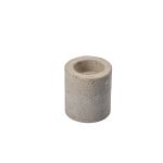 Ljusstake JUANJO i betonglook, för värmeljus och stavljus, betonggrå, 6,5cm, Ø6cm
