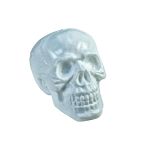 Halloween-dekoration dödskalle MORTY med ljudfunktion, LED, 30x23cm