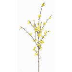 Konstgjord forsythia-gren IHRANI med blommor, gul, 90cm, Ø1,5-4cm