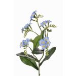 Konstgjord förgätmigej-gren ESTHER, blå, 35cm, Ø1,5cm