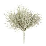 Konstgjord VALTON på stickpinne, vit, 25cm