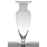 Glasvas KENDRA på fot, klar, 32cm, Ø12,5cm
