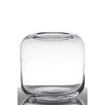 Glasvas EIKE, transparent, 21cm, Ø21cm