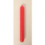 Ljusstake CHARLOTTE, röd, 18,5cm, Ø2,1cm, 6,5h - Tillverkad i Tyskland