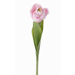 Konstgjord tulpan ROMANA, rosa, 45cm, Ø6cm