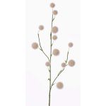Konstgjord ballong-euforbia EMRAH, krämfärgad, 80cm, Ø3-4,5cm