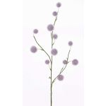 Konstgjord ballong-spindelblomma EMRAH, ljuslila, 80cm, Ø3-4,5cm