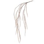 Textilgren Amaranthus LEOPOLD med blommor, rosa, 120cm