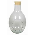 Terrariumflaska i glas VINELLA med kork, klar, 36,5cm, Ø24,5cm