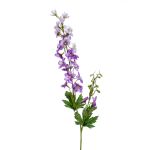 Dekorativ konstblomma riddarsporre WALIA, violett, 75cm, Ø6-8cm