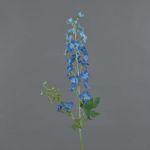 Dekorativ konstblomma riddarsporre WALIA, blå, 75cm, Ø6-8cm