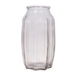 Liten blomvas AMORY i glas, klar, 22cm, Ø12cm