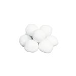 Juldekoration snöbollar PERDITA av vadd, 10 st, 7,5cm